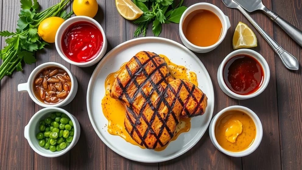 Bästa sås till grillad kyckling