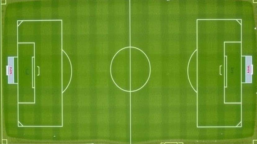 Hur stor är en fotbollsplan