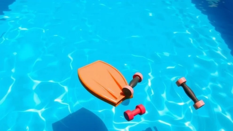 Vattenaktiviteter för kondition och hälsa